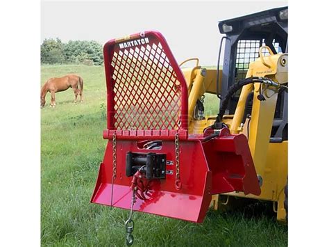 skid steer rear winch|logging winches for small tractors.